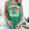 I LIKE BIG BOOKS AND I CANNOT LIE Book Lover Print Comfort Colors Tank Top Violet I LIKE BIG BOOKS AND I CANNOT LIE Book Lover Print Comfort Colors Tank Top Violet