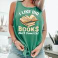 I Like Big Books And I Cannot Lie Book Reading Comfort Colors Tank Top Violet I Like Big Books And I Cannot Lie Book Reading Comfort Colors Tank Top Violet
