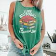 I Like Big Books Cannot Lie Librarian Reading Teacher Comfort Colors Tank Top Violet I Like Big Books Cannot Lie Librarian Reading Teacher Comfort Colors Tank Top Violet