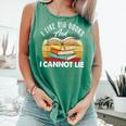I Like Big Books Librarian Reading Teacher Book Lover Comfort Colors Tank Top Violet I Like Big Books Librarian Reading Teacher Book Lover Comfort Colors Tank Top Violet