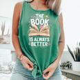 The Book Is Always Better Comfort Colors Tank Top Violet
