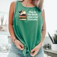 This Is My Book Character Costume Cat Men Women Kids Reading Comfort Colors Tank Top Violet
