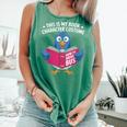 This Is My Book Character Costume Cute Pigeon Kids Reading Comfort Colors Tank Top Violet This Is My Book Character Costume Cute Pigeon Kids Reading Comfort Colors Tank Top Violet