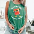 This Is My Book Character Costume- Dabbing Book Kids Comfort Colors Tank Top Violet