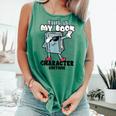 This Is My Book Character Costume Reading Book Lover Comfort Colors Tank Top Violet