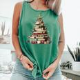 Book Christmas Tree Books Lovers Xmas Teacher Men Women Kids Comfort Colors Tank Top Violet Book Christmas Tree Books Lovers Xmas Teacher Men Women Kids Comfort Colors Tank Top Violet