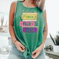 Book Fair Bookworm Library Its Book Fair Week Comfort Colors Tank Top Violet