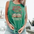 Book Fair Vibes Comfort Colors Tank Top Violet