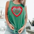 Book Lover Comfort Colors Tank Top Violet