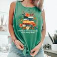 Book Lover Librarian Reading Library Readers Comfort Colors Tank Top Violet