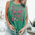Book Lover Read Your Heart Out Teacher Valentines Comfort Colors Tank Top Violet