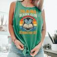 Book And Pajamas Reading Bedtime Comfort Colors Tank Top Violet
