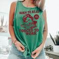 Book Readers Forced To Work Sadness Comfort Colors Tank Top Violet Book Readers Forced To Work Sadness Comfort Colors Tank Top Violet