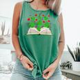 Book With Shamrocks Librarian Saint Patrick's Day Kids Comfort Colors Tank Top Violet Book With Shamrocks Librarian Saint Patrick's Day Kids Comfort Colors Tank Top Violet