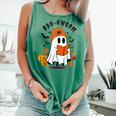 Book Worm Halloween Costume For Book Lovers Comfort Colors Tank Top Violet