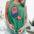 Book Worm Pun Read Reading Librarian America Men Women Kids Comfort Colors Tank Top Violet Book Worm Pun Read Reading Librarian America Men Women Kids Comfort Colors Tank Top Violet
