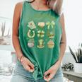 ALL Booked For St Patricks Day Bookish Leprechaun Bookworm Comfort Colors Tank Top Violet