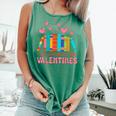 All Booked For Valentines Book Lover Valentine's Day Comfort Colors Tank Top Violet