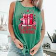 All Booked For Valentines Book Lovers Teacher Valentines Comfort Colors Tank Top Violet