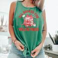 All Booked For Valentines Bow Heart Book Lover Valentine Day Comfort Colors Tank Top Violet