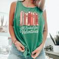 All Booked For Valentines Romantic Books Comfort Colors Tank Top Violet All Booked For Valentines Romantic Books Comfort Colors Tank Top Violet