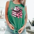 All Booked For Valentine's Teacher Coquette Bow Coffee Book Comfort Colors Tank Top Violet All Booked For Valentine's Teacher Coquette Bow Coffee Book Comfort Colors Tank Top Violet
