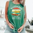 Bookmarks Are For Quitters Book Lovers Book Nerd Comfort Colors Tank Top Violet