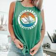 Bookmarks Are For Quitters Reader Read Book Reading Comfort Colors Tank Top Violet