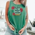 Books Are Better Than People Bookworm Librarian Reader Comfort Colors Tank Top Violet Books Are Better Than People Bookworm Librarian Reader Comfort Colors Tank Top Violet