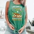 Books And Crested Gecko Owner Crestie Lover Comfort Colors Tank Top Violet