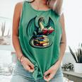 Books Dragon Reading Book Lover Comfort Colors Tank Top Violet Books Dragon Reading Book Lover Comfort Colors Tank Top Violet