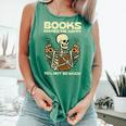 Books Make Me Happy Skeleton Read Reading Librarian Book Comfort Colors Tank Top Violet Books Make Me Happy Skeleton Read Reading Librarian Book Comfort Colors Tank Top Violet