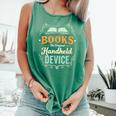 Books The Original Handheld Device Comfort Colors Tank Top Violet Books The Original Handheld Device Comfort Colors Tank Top Violet