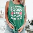 Books Pajamas Read Reading Book Librarian Women Girls Comfort Colors Tank Top Violet Books Pajamas Read Reading Book Librarian Women Girls Comfort Colors Tank Top Violet