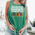Never Too Many Books Read Book Reading Librarian Men Women Comfort Colors Tank Top Violet Never Too Many Books Read Book Reading Librarian Men Women Comfort Colors Tank Top Violet