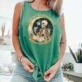 I Like My Books Spicy & My Coffee Icy Skeleton Read Book Comfort Colors Tank Top Violet I Like My Books Spicy & My Coffee Icy Skeleton Read Book Comfort Colors Tank Top Violet
