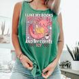 I Like My Books Spicy And My Coffee Icy Librarian Comfort Colors Tank Top Violet I Like My Books Spicy And My Coffee Icy Librarian Comfort Colors Tank Top Violet