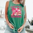 Books Are My Valentine Book Lover Heart Matching Party Comfort Colors Tank Top Violet