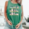 Bookshelves With Books & Plants Premium Comfort Colors Tank Top Violet Bookshelves With Books & Plants Premium Comfort Colors Tank Top Violet