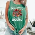 Bookworm For Women Just A Girl Who Loves Books Comfort Colors Tank Top Violet Bookworm For Women Just A Girl Who Loves Books Comfort Colors Tank Top Violet