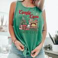 Candy Cane Book Club Holiday Party & Book Exchange Comfort Colors Tank Top Violet Candy Cane Book Club Holiday Party & Book Exchange Comfort Colors Tank Top Violet