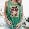 Castle Book Book Lovers Tees Family Vacation Bookworm Comfort Colors Tank Top Violet