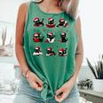 Cat Reading Books Lover Christmas Cat Lover Xmas Comfort Colors Tank Top Violet Cat Reading Books Lover Christmas Cat Lover Xmas Comfort Colors Tank Top Violet