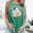 Cat Reading a Romance BookI Like My Books Extra Spicy Comfort Colors Tank Top Violet Cat Reading a Romance BookI Like My Books Extra Spicy Comfort Colors Tank Top Violet