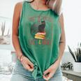 Cats And Books Lover Reading Literary Feline Humor Comfort Colors Tank Top Violet