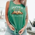 Chapter 21 Years Old 21st Birthday Wildflower Book Lover Premium Tri-Blend Comfort Colors Tank Top Violet