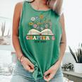 Chapter 6 Years Old 6th Birthday Wildflower Book Lover Comfort Colors Tank Top Violet Chapter 6 Years Old 6th Birthday Wildflower Book Lover Comfort Colors Tank Top Violet