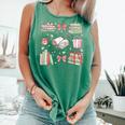 Christmas Book Lover Reading Reader Men Women Kids Xmas Comfort Colors Tank Top Violet Christmas Book Lover Reading Reader Men Women Kids Xmas Comfort Colors Tank Top Violet