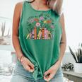 I Closed My Book To Be Here Floral Bookworm Reading Comfort Colors Tank Top Violet I Closed My Book To Be Here Floral Bookworm Reading Comfort Colors Tank Top Violet