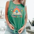 Color Our World Summer Reading 2025 Rainbow Art Book Comfort Colors Tank Top Violet Color Our World Summer Reading 2025 Rainbow Art Book Comfort Colors Tank Top Violet